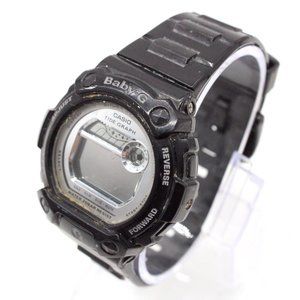 Casio Watch Womens BLX103-1 Baby-G Shock Digital Dial Black Resin Tide Graph